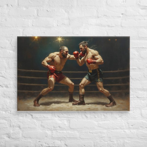 Canvas: Pugilist - Left Cross - Image 3