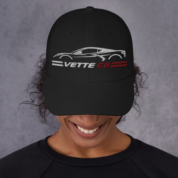 C8 Corvette Dark Gen Cap