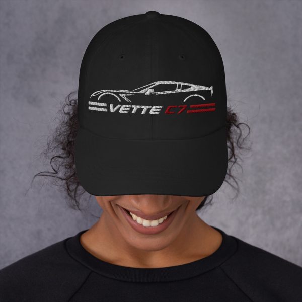 C7 Corvette Dark Gen Cap
