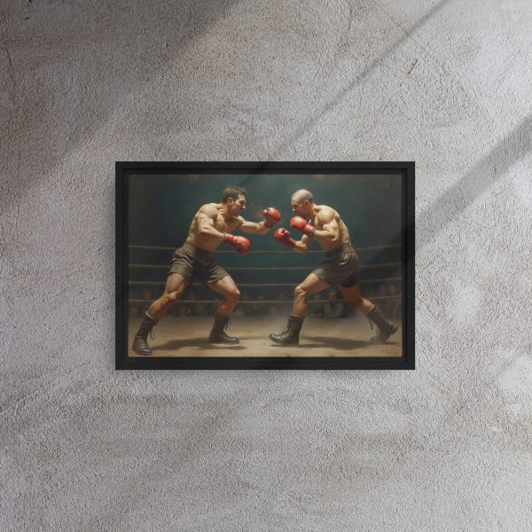 Framed canvas: Pugilist - EnGarde - Image 2