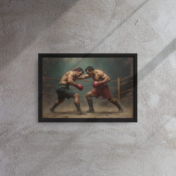 Framed canvas: Pugilist - Man Handled - Image 2