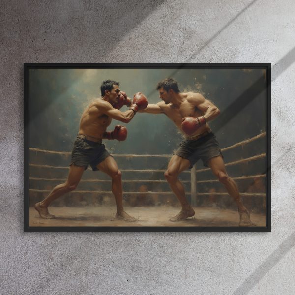 Framed canvas: Pugilist - Fight Club - Image 3