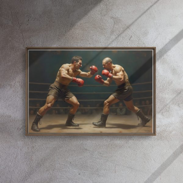 Framed canvas: Pugilist - EnGarde - Image 5