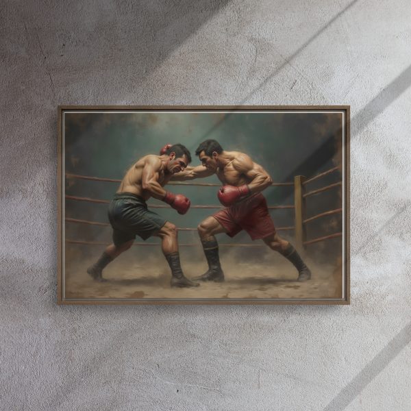 Framed canvas: Pugilist - Man Handled - Image 5