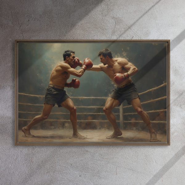Framed canvas: Pugilist - Fight Club - Image 6