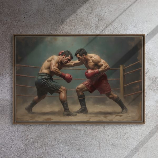 Framed canvas: Pugilist - Man Handled - Image 6