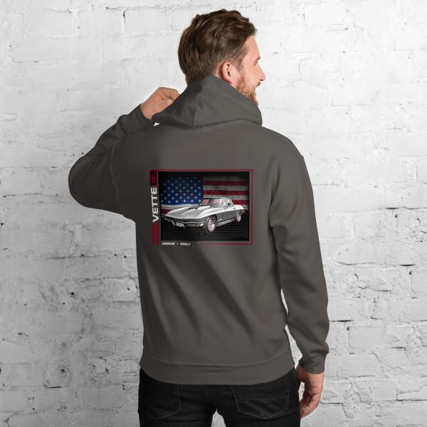 C2 Corvette Dark Gen Uni-Hoodie - Image 26