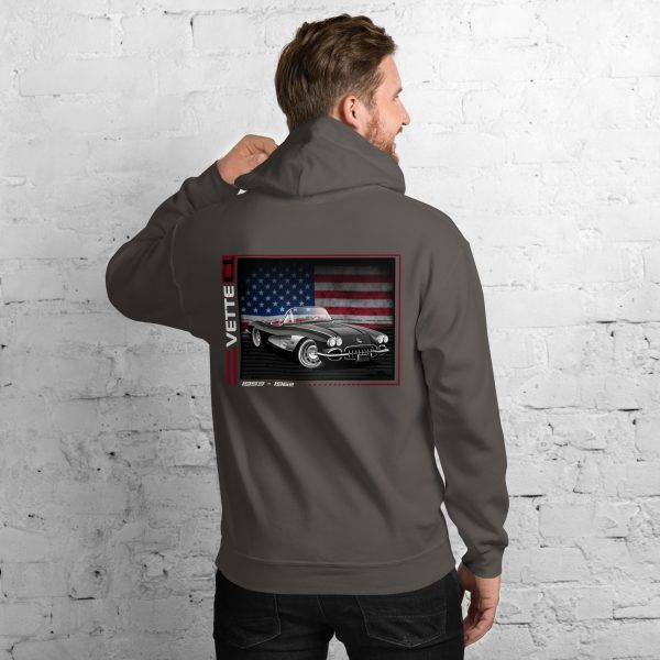C1 Corvette Dark Gen Uni-Hoodie - Image 26