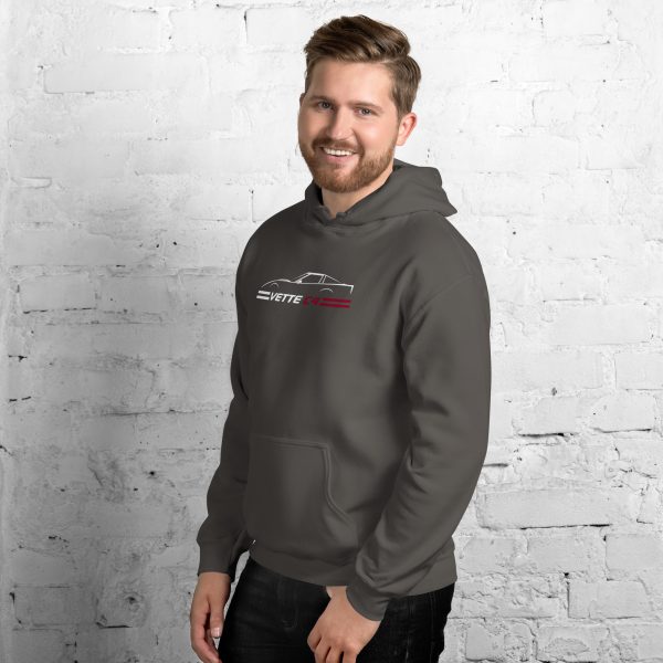 C4 Corvette Dark Gen Uni-Hoodie - Image 27