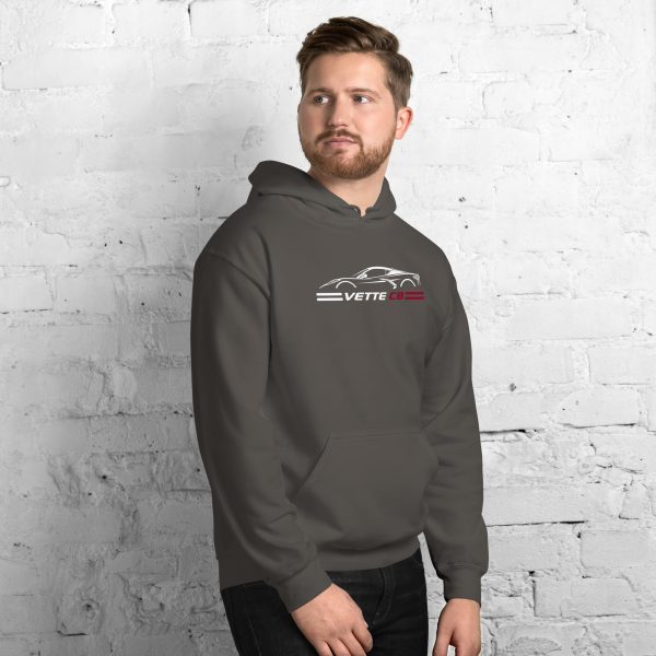 C8 Corvette Dark Gen Uni-Hoodie - Image 28