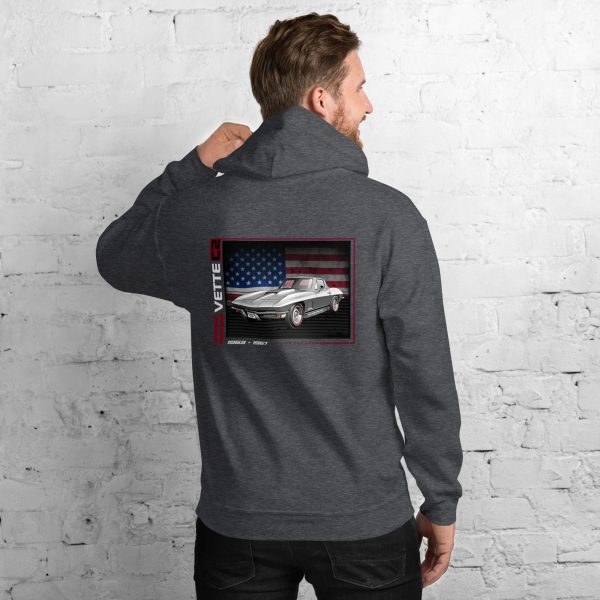 C2 Corvette Dark Gen Uni-Hoodie - Image 18