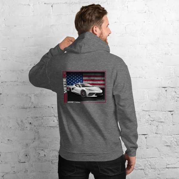 C8 Corvette Dark Gen Uni-Hoodie - Image 38