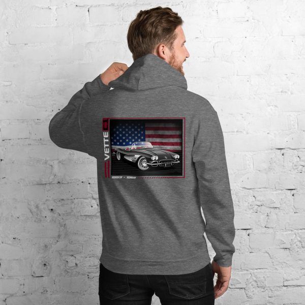 C1 Corvette Dark Gen Uni-Hoodie - Image 38