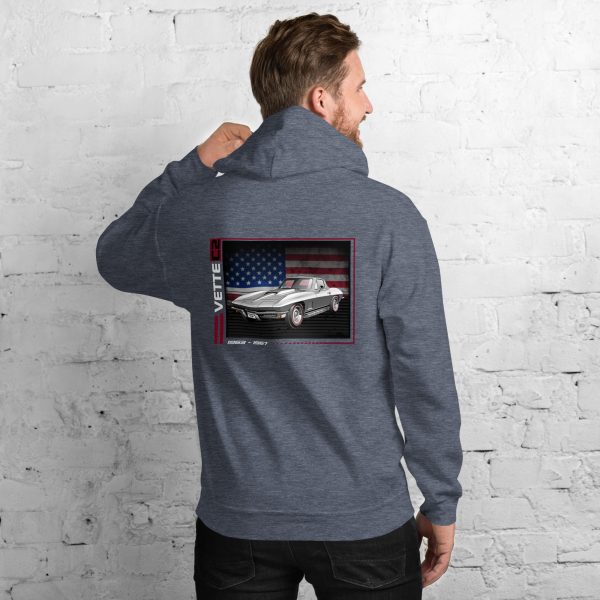 C2 Corvette Dark Gen Uni-Hoodie - Image 34
