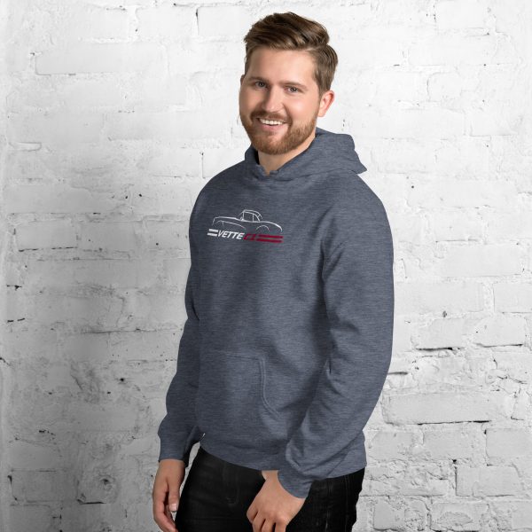 C1 Corvette Dark Gen Uni-Hoodie - Image 35