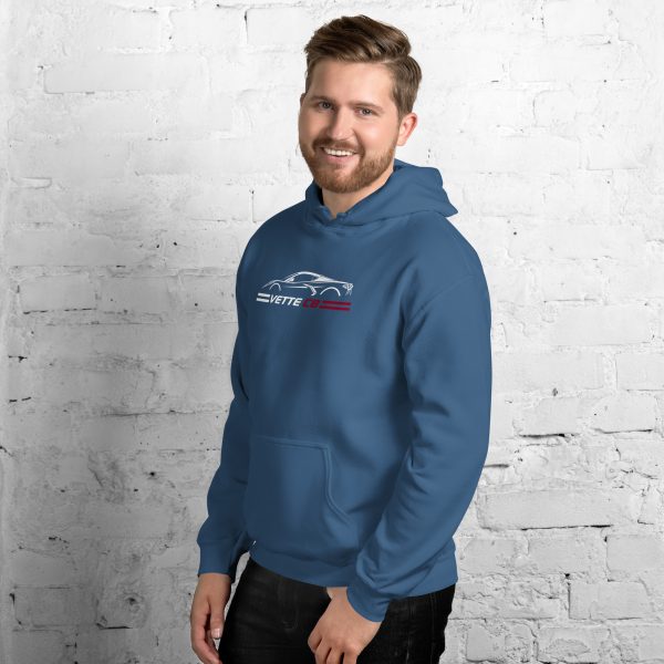 C8 Corvette Dark Gen Uni-Hoodie - Image 31