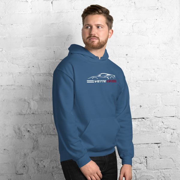 C8 Corvette Dark Gen Uni-Hoodie - Image 32