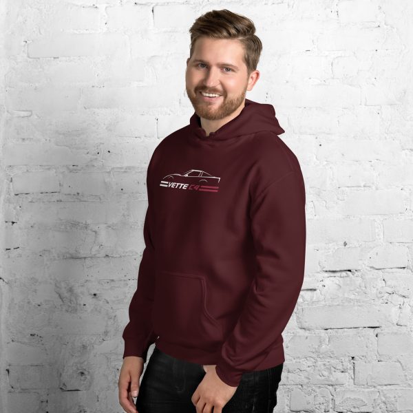 C4 Corvette Dark Gen Uni-Hoodie - Image 11