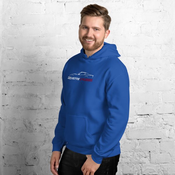 C4 Corvette Dark Gen Uni-Hoodie - Image 23