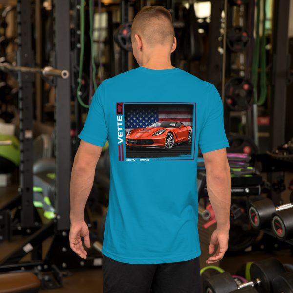 C7 Corvette Dark Gen Unisex t-shirt - Image 16