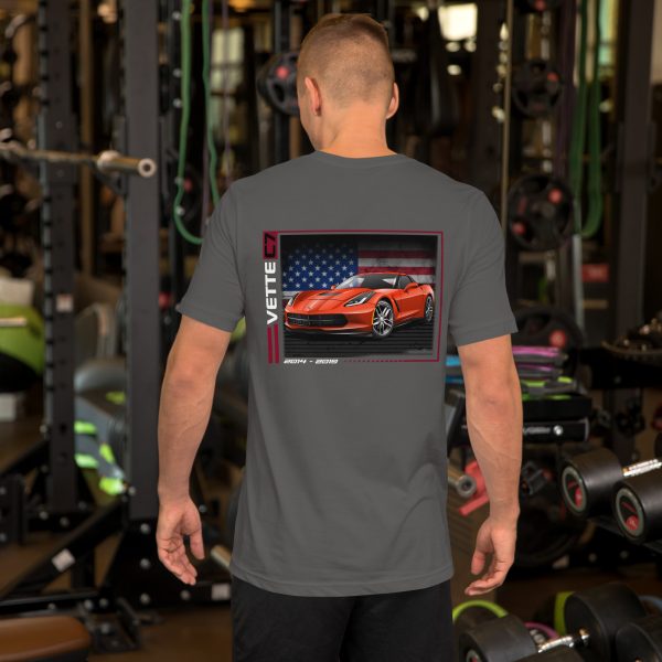 C7 Corvette Dark Gen Unisex t-shirt - Image 12