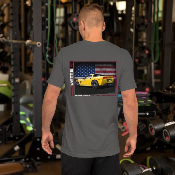 C6 Corvette Dark Gen Unisex t-shirt - Image 12