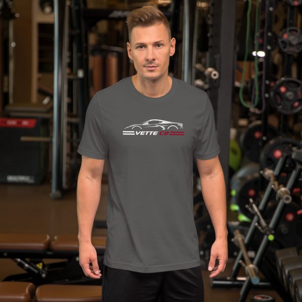 C8 Corvette Dark Gen Unisex t-shirt - Image 11
