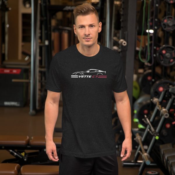 C7 Corvette Dark Gen Unisex t-shirt