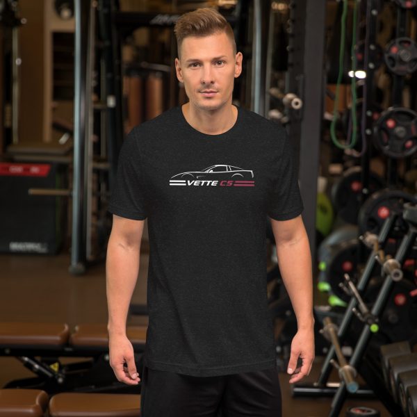 C5 Corvette Dark Gen Unisex t-shirt