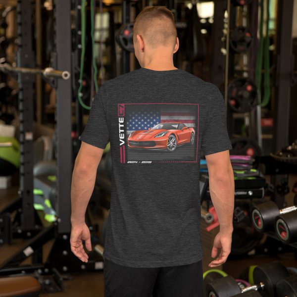 C7 Corvette Dark Gen Unisex t-shirt - Image 10