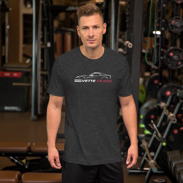 C6 Corvette Dark Gen Unisex t-shirt - Image 9