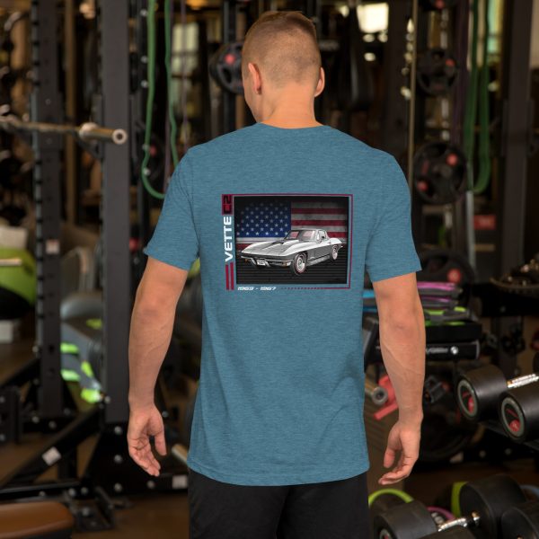 C2 Corvette Dark Gen Unisex t-shirt - Image 14