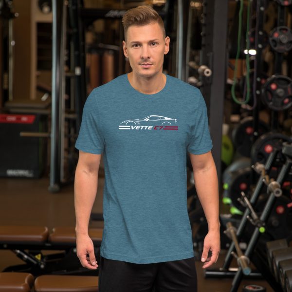 C7 Corvette Dark Gen Unisex t-shirt - Image 13