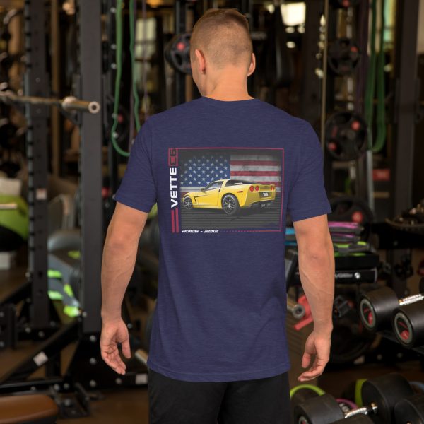 C6 Corvette Dark Gen Unisex t-shirt - Image 6