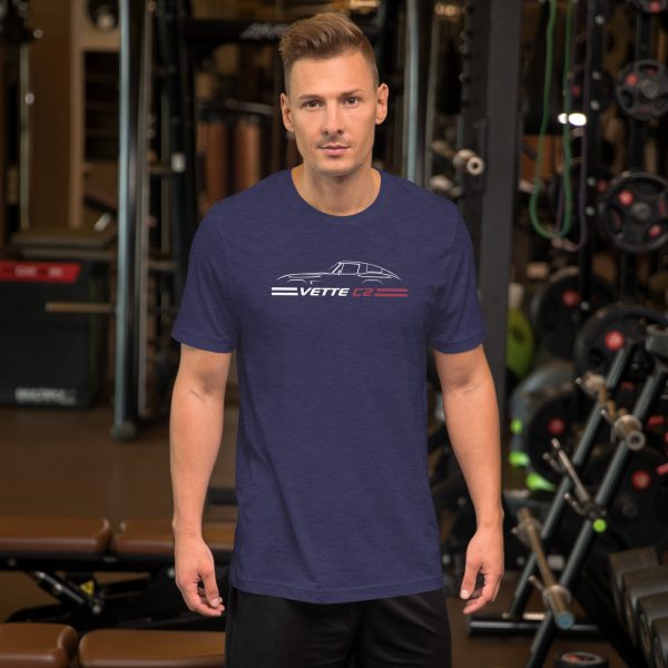C2 Corvette Dark Gen Unisex t-shirt - Image 5