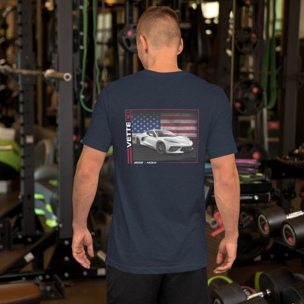 C8 Corvette Dark Gen Unisex t-shirt - Image 8