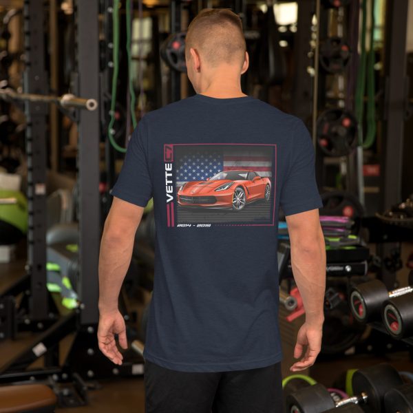 C7 Corvette Dark Gen Unisex t-shirt - Image 8