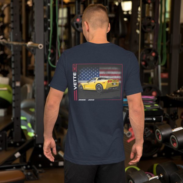 C6 Corvette Dark Gen Unisex t-shirt - Image 8