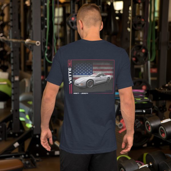 C5 Corvette Dark Gen Unisex t-shirt - Image 8