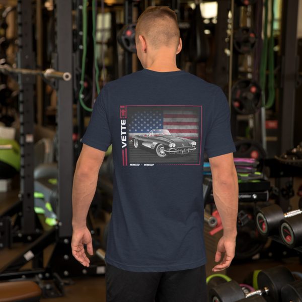 C1 Corvette Dark Gen Unisex t-shirt - Image 8