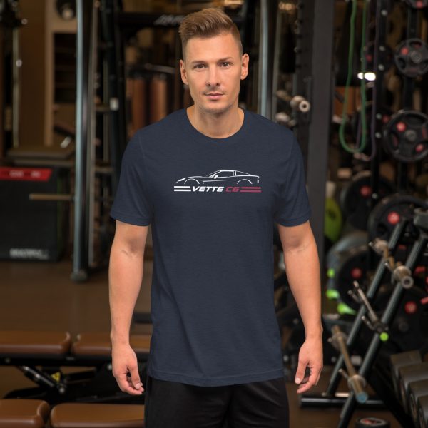 C6 Corvette Dark Gen Unisex t-shirt - Image 7