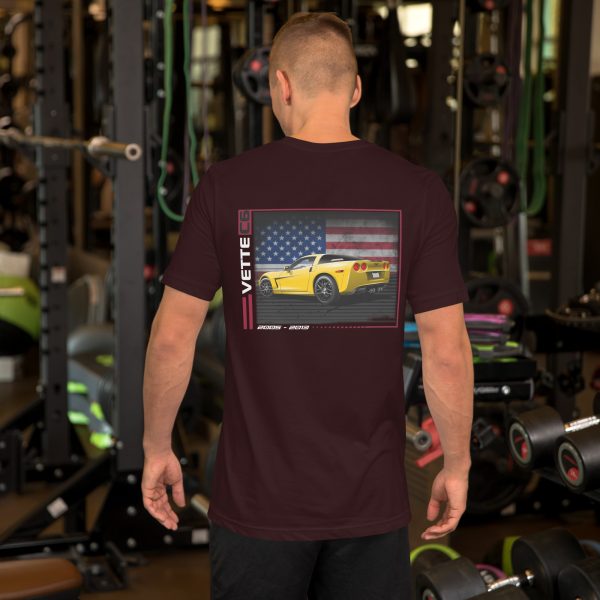 C6 Corvette Dark Gen Unisex t-shirt - Image 4