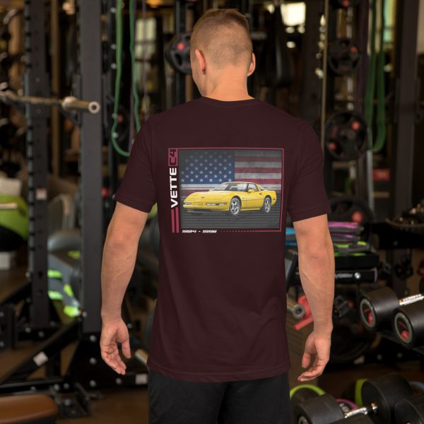 C4 Corvette Dark Gen Unisex t-shirt - Image 4