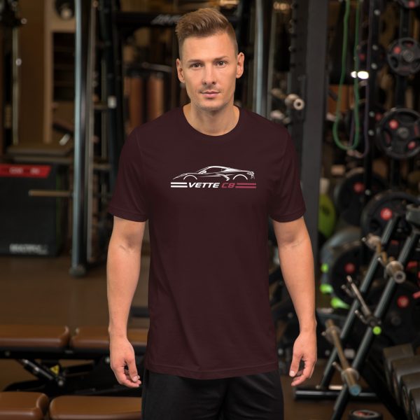 C8 Corvette Dark Gen Unisex t-shirt - Image 3